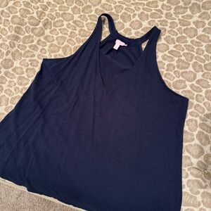 Lilly Pulitzer Deep Blue Tank Top
